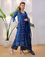 MEHER MOCHA PREMIUM COTTON SUIT - Image 2